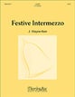 Festive Intermezzoave Handbell sheet music cover